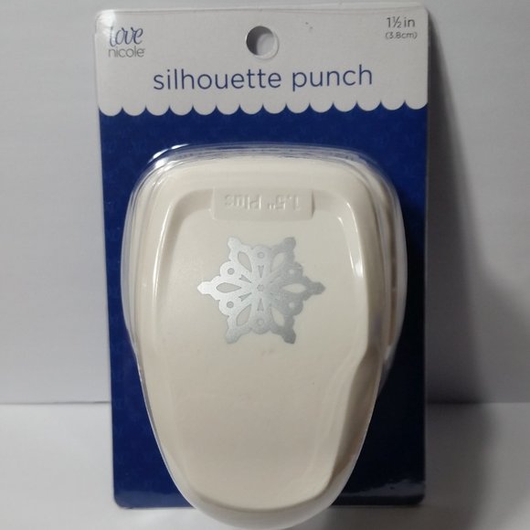 Lever Action Craft Punch Snowflake Christmas Snow Holiday - Picture 1 of 9